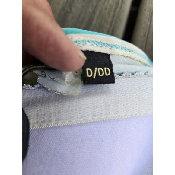 Bond-Eye Australia OnePiece Swimsuit 8 D/DD Control Padded Bra Sweetheart Stripe - Picture 5 of 7